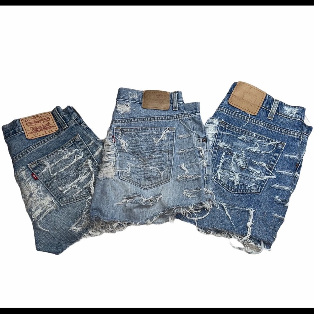 Major Distressed Vintage Shorts